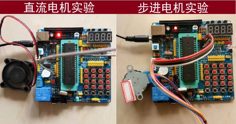 DIY KIT STC89C52 51‑52 MCU Development Board 8051 Microcontroller Learning Experiment Kit