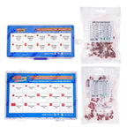 CBB Polypropylene Film Capacitor Kit, Power Supply, Audio Equipment Universal CBB Capacitors Set,for DIY Electronics
