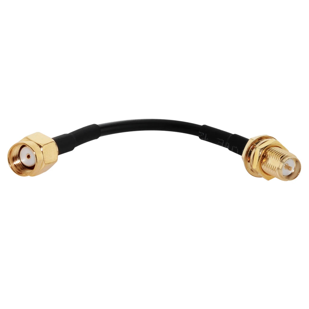 Wifi Router Extension RP SMA Male to Reverse Female Pigtail Cable Adapter RG316  RG174 RG178 RG58 RG142