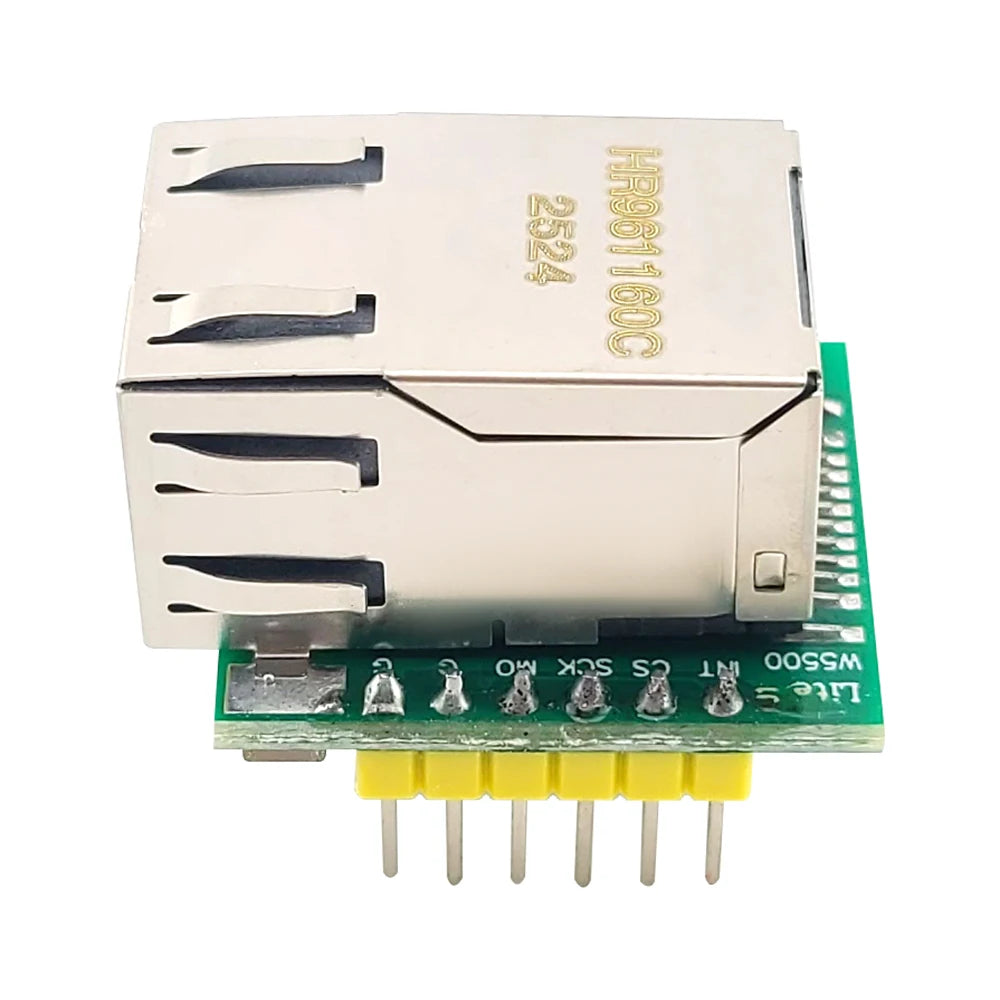 USR-ES1 W5500 Module TCP IP MINI Ethernet Module 80MHz Compatible with WIZ820IO STM32 Microcontroller