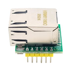 USR-ES1 W5500 Module TCP IP MINI Ethernet Module 80MHz Compatible with WIZ820IO STM32 Microcontroller