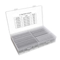 90mm/3.54inch Heat Shrink Tubing Kit 130 Pcs, Ratio 3:1 Adhesive Lined, Dual Wall Tube - Marine Grade, 6 Diameters, Wire Sleeves