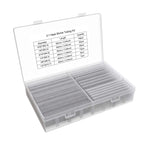 90mm/3.54inch Heat Shrink Tubing Kit 130 Pcs, Ratio 3:1 Adhesive Lined, Dual Wall Tube - Marine Grade, 6 Diameters, Wire Sleeves