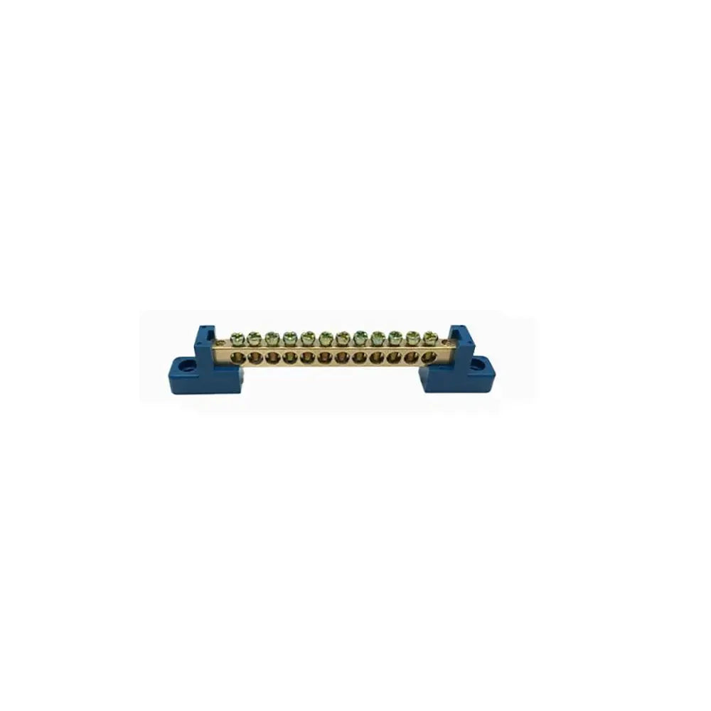 Copper Screw Terminal Block Bar Wiring Row Zero Ground Brass Strip Protection Flame Retardant Distribution Box Connection