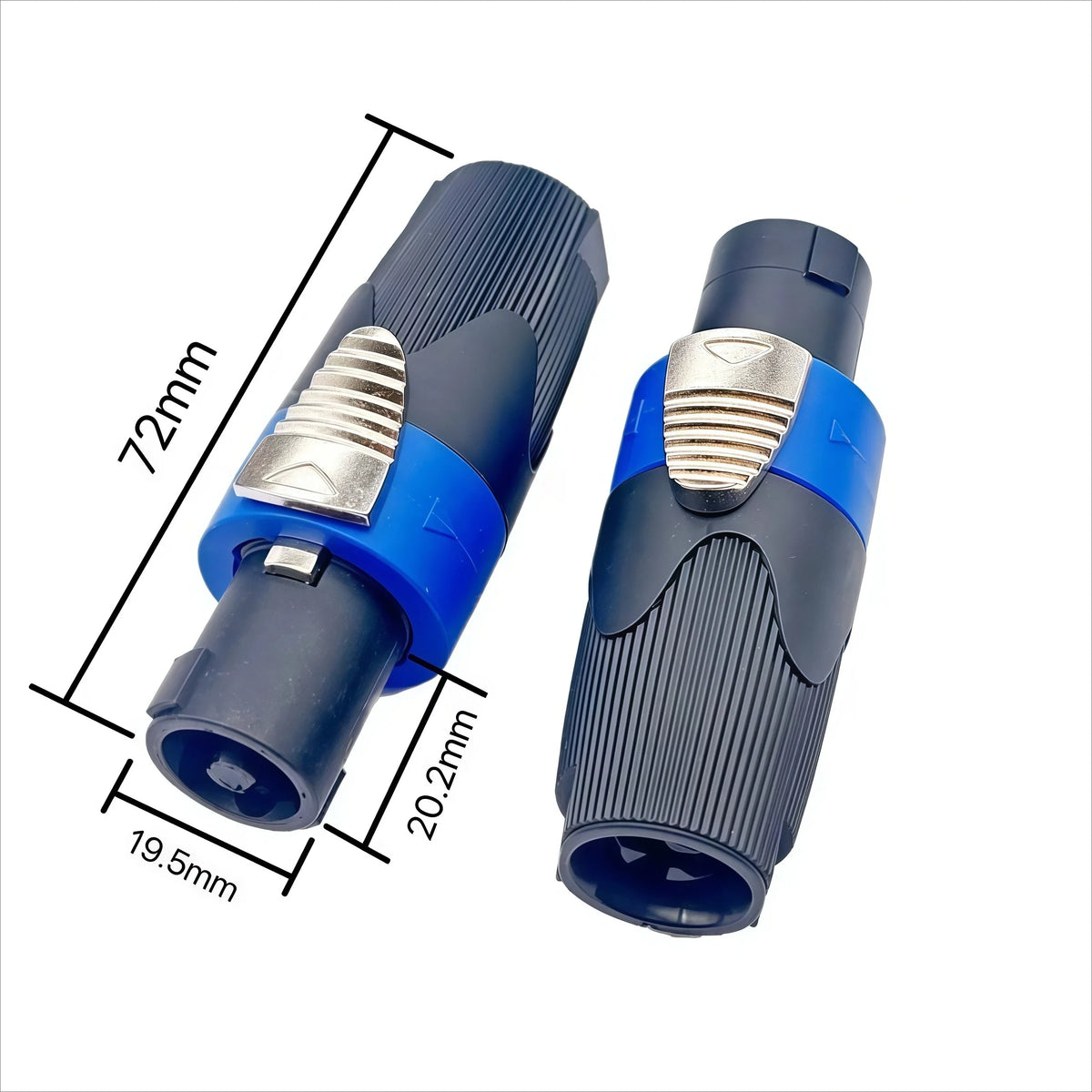 1PC Speaker Powercon connector Speakon 4 Pole Plug Male Professional audio power plug usb c connector  conector bico injetor JUY