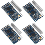 ABSQ-HC-12 SI4463 Wireless Serial Port Module 433Mhz 1000M Replacement For Bluetooth 4PCS