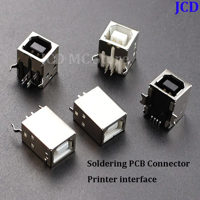 USB 3.0 and USB 2.0 Female Male Socket Jack Connector B Type 90°/180° Soldering PCB Connector Printer Interface