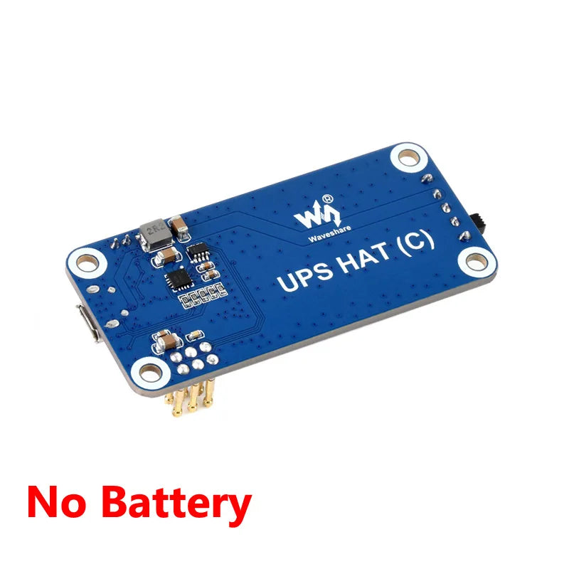 Waveshare UPS HAT (C) Uninterruptible Power Supply UPS HAT For Raspberry Pi Zero UPS