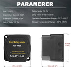 140A Battery Isolator Parallel for Camper Batteries Charging Relay VSR 12V Split for Car RV's Boat Marine Camper Truck