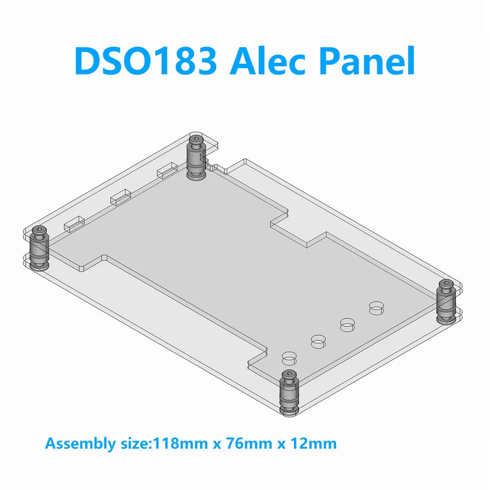 DSO183 Microcontroller Kit DIY Mini LCD Digital Oscilloscope Kit Electronic Welding Training Production Parts 0-500KHz Type C