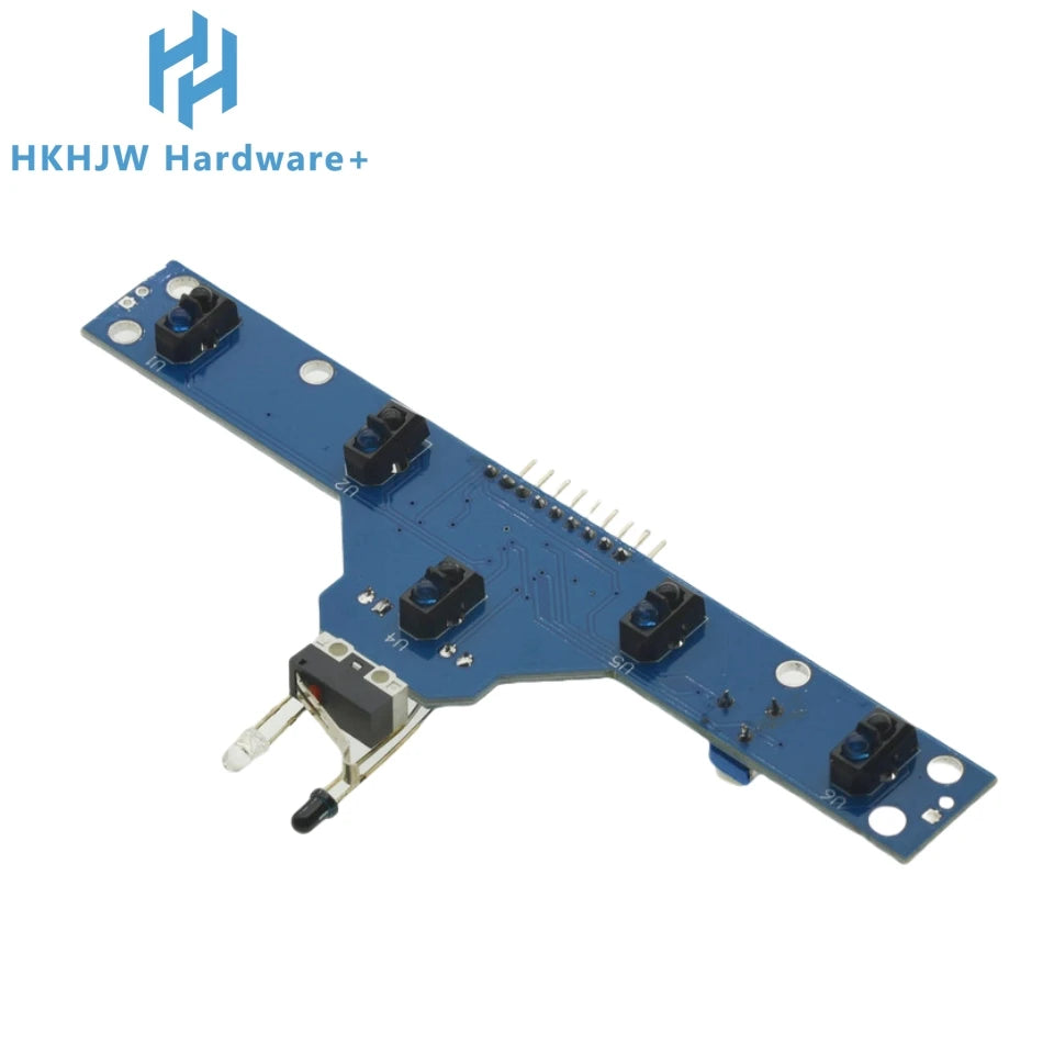 Infrared Tracing Sensor Module Five-way Tracing Obstacle Avoidance Patrol Line Tracing Module 5 Functions High Sensitivity