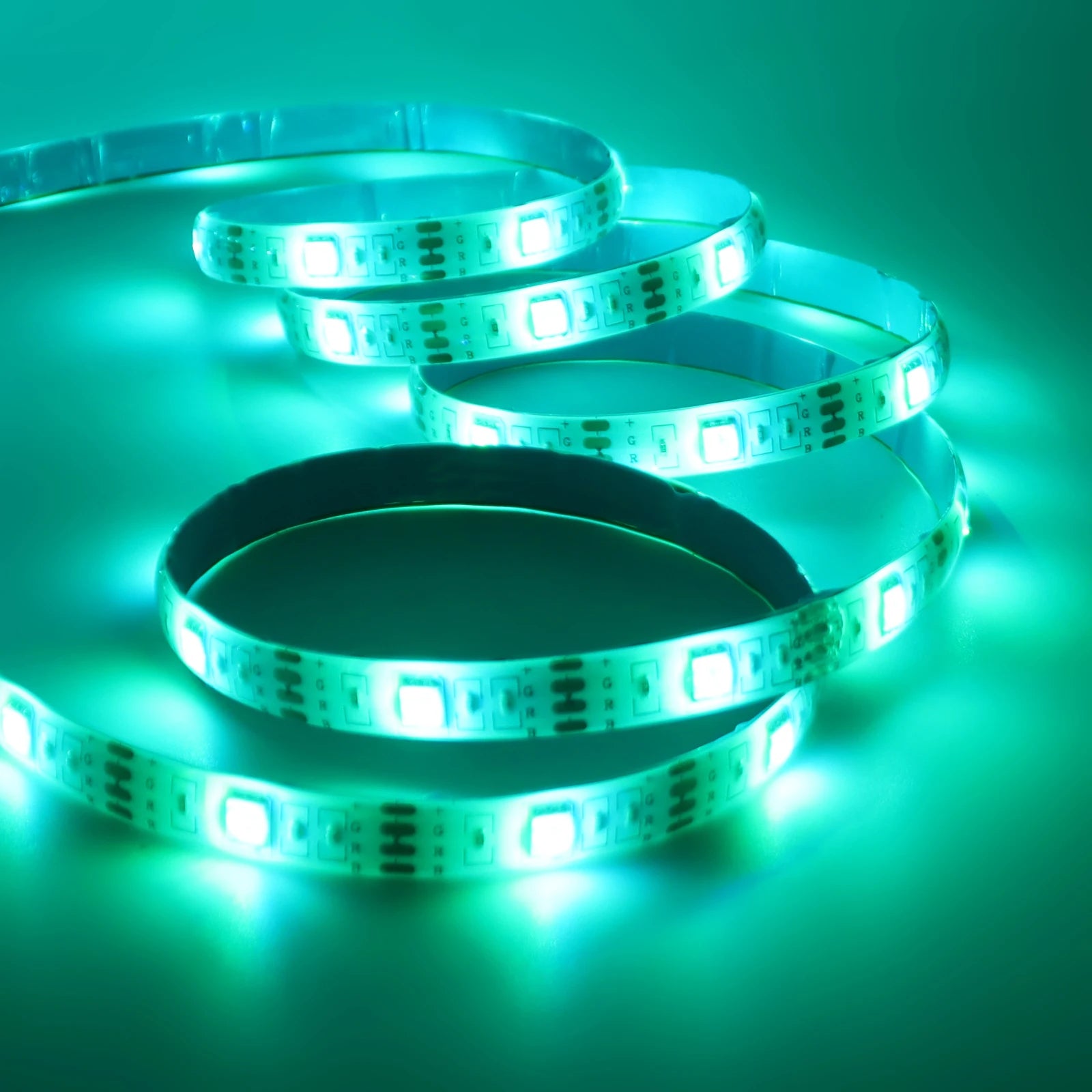Smart 2IN1 USB LED Strip Lights RGB 5050 Remote Control Kit Flexible Ribbon LED Diode Tape Self-adhesive for TV Backlight