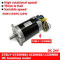 Brushless DC motor 57BLY-0730NBB/1030NBB/1230NBB, adjustable speed, with Hall sensor