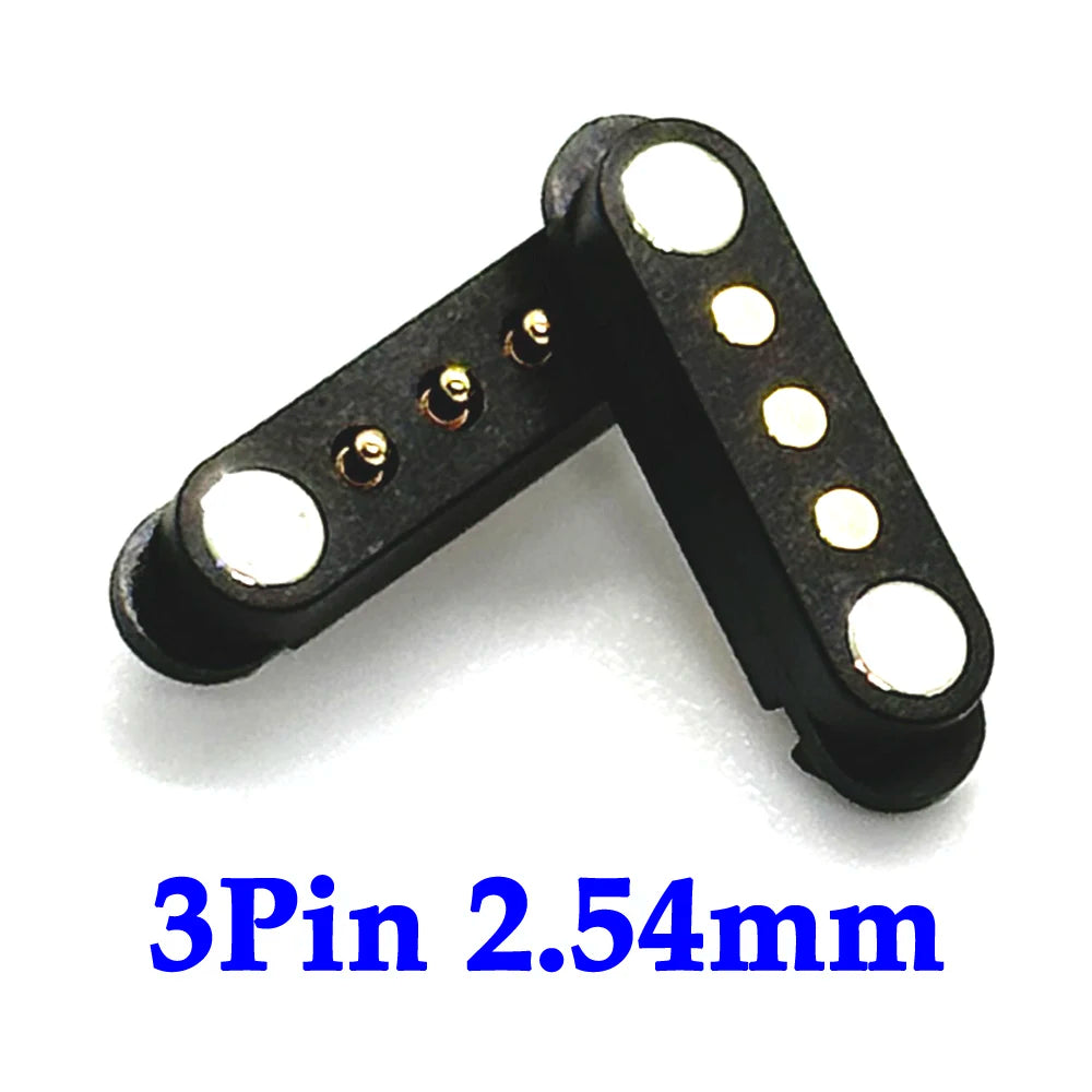 2P 3P 4P 5P 7P 8Pin DC Magnetic Pogo Pin Connector Pogopin Male Female 2A Waterproof High Current Spring Loaded Power Socket