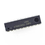 2pcs/lot new original AT89C2051-24PU microcontroller 8 8051 2K DIP-20 In Stock