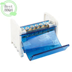 (BBQ4)Din Rail Terminal Block WKH207 Power Distribution Box Modular Connection Block