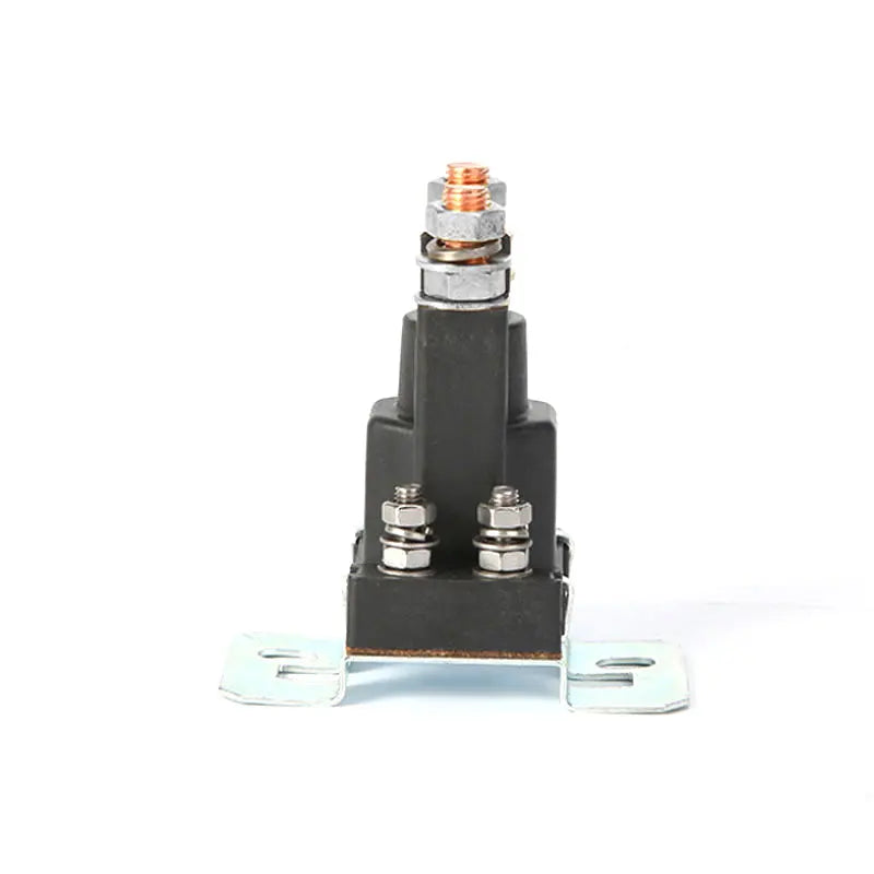 High Quality 4 Pin SPST 500A DC12V Solenoid Auto Car Starter Relay Start Contactor Double Batteries