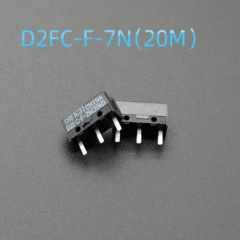 Mouse Micro switch Microswitch D2FC-F-K 60MN suitable for Logitech G304 305 G403 G502 G603 G703 G900 G903 D2FC-F-7N 10M 20M OF