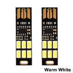 Mini USB LED Night Lamp Dimmable SMD 5730 USB Book Light Touch Control 6 leds Light For Laptop PC Book Reading Table Lamp