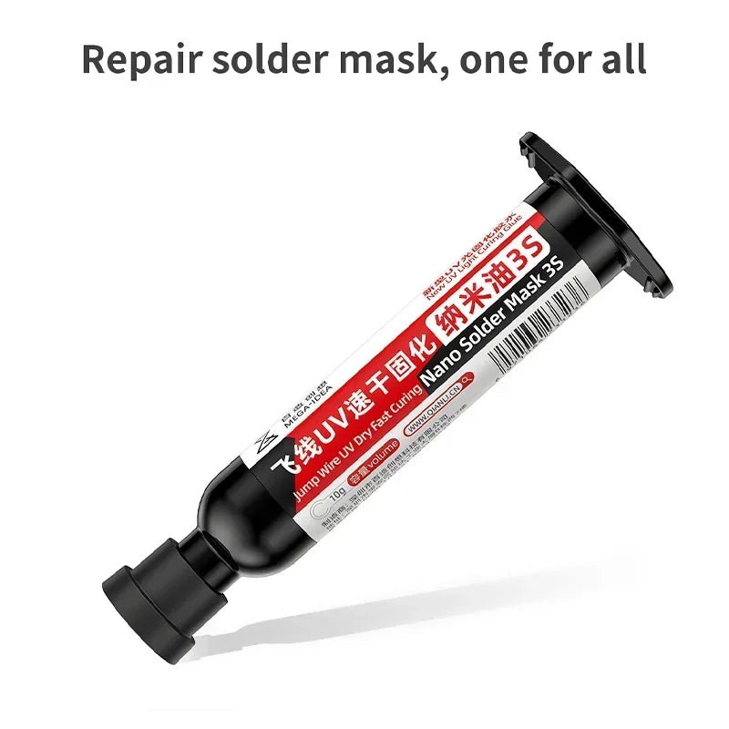Jump Wire UV Dry Fast Curing Nano Solder Mask 3S for Phone Welding Maintenance Oil Soldering Paste Flux Inks