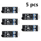 KY-032 IR Sensor Module 4-Wire Obstacle Avoidance Adjustable 2-40cm for Arduino Robot Car Line Follower DIY Electronics Project