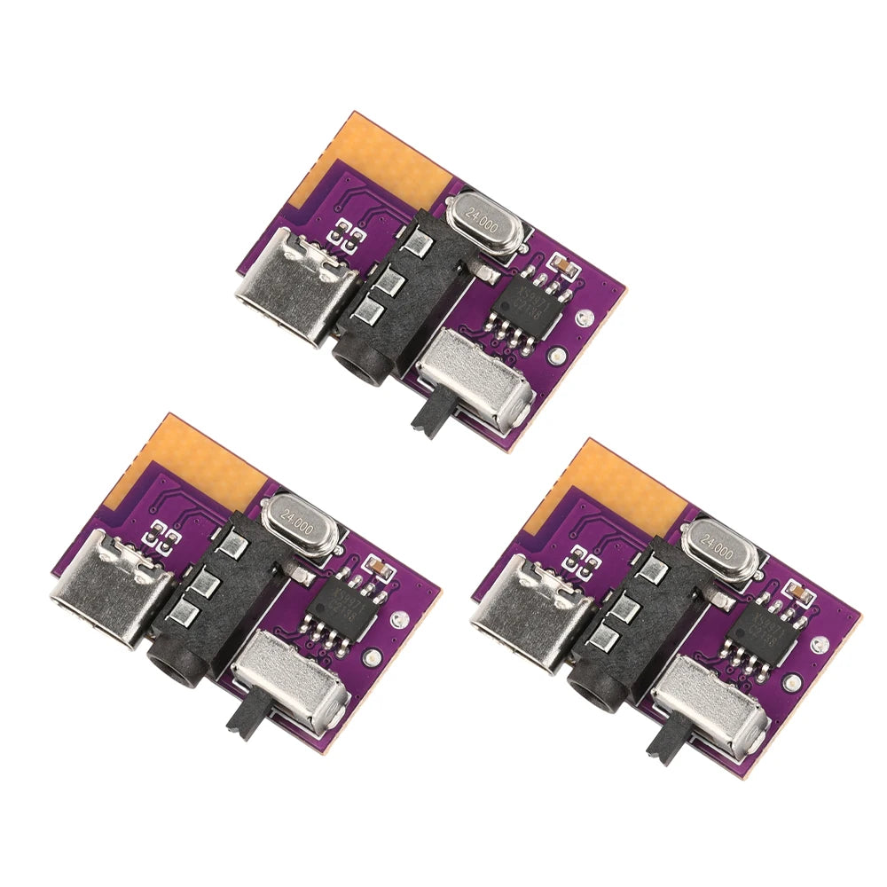 1-10 PCS DIY BT Audio Receiver Board DC 3.5V-5V 5W Mono Amplifier Decoder Board MP3 Player TWS 3.5mm AUX Speaker Stereo Module