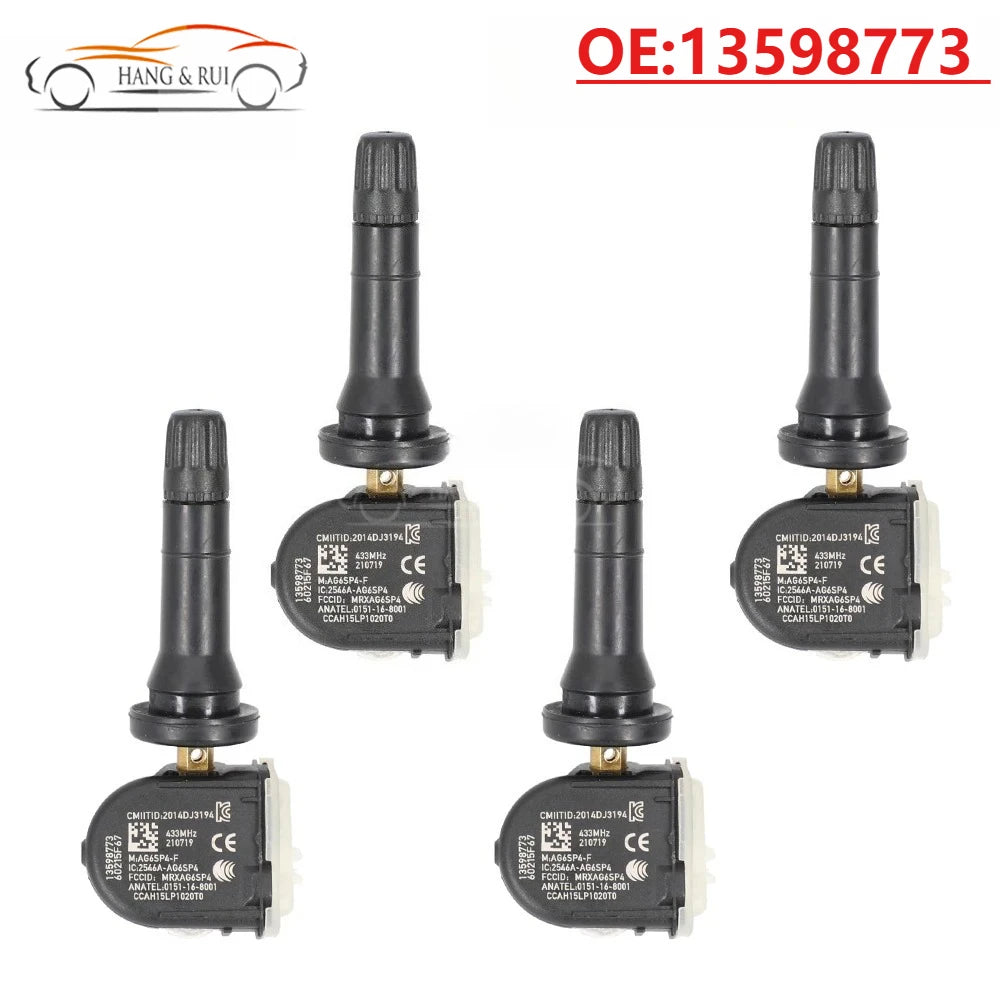 13598773 TPMS Sensor For Chevrolet Camaro Malibu 2017 Volt Silverado Opel Vauxhall Ampera-e Antara Karl Mokka Viva Cadillac CT5