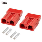 2 PCS For Anderson Connector Plug Electric Forklift EV Car Battery Quick Connect Disconnect Power 50A 120A 175A 350A 600V Plug