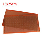 2PCS 10x15 10x22 12x18 13x25 15x18cm PCB Breadboard Protoboard Single-Side Universal Printed Circuit Boards Yellow DIY Soldering