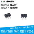 10PCS/LOT TD6810 TD6811 TD6817 TD8210 SOT23 SOT23-5 SMD New and Original IC Chipset Synchronous Step-Down Regulator Dropout
