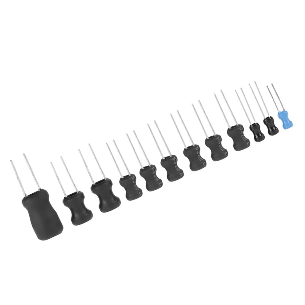 145Pcs 10uH-10mH Inductor 12 Values with A Storage Box Inductor Assorted Kit Choke Inductor Electronics Projects