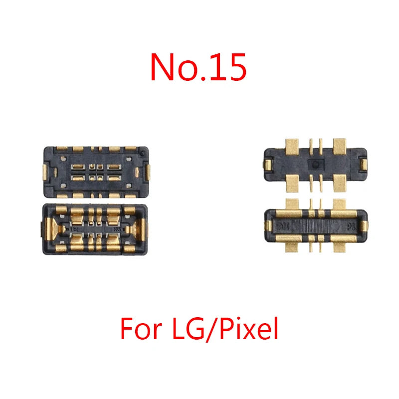 2sets Battery FPC Connector On Board For HUAWEI Honor Xiaomi Redmi Meizu OPPO VIVO Lenovo Samsung Sony ASUS Pixel Infinix Tecno