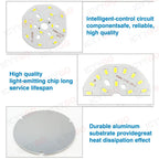 7W 9W 12W  5730 LED Emitting Diode SMD 21-23V 27-29V 36-39V Highlight Lamp Panel LED Board Light White Warm White 65MM
