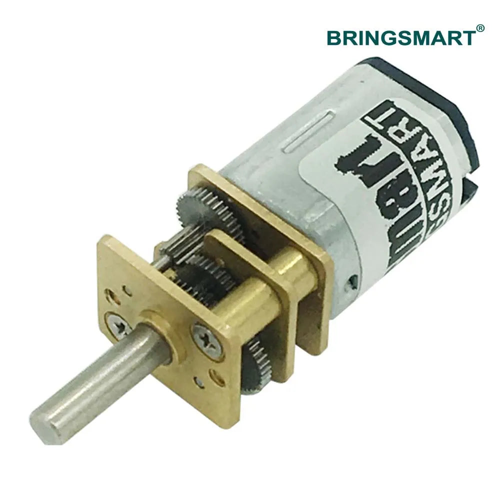 Bringsmart 3V 6V 12V 15-1500RPM N20 DC Gear Motor Reversed Control Low Noise for DIY Electronic Equipment Toys Mini Machine