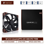 Noctua NF-A14 industrialPPC 2000RPM/3000RPM IP67 140mm Case Fan 12V/24V PWM CPU Cooling Fan Computer Case Industrial Equipment