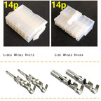 4.2mm/ batch 5557 / 5559 automobile harness connector 2-18/24 pin male and female terminal plug kit computer power cable