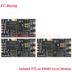 10Pcs/1pc Isolated TTL to RS485 Level Board Module Serial Automatic Reverse High Speed 2Mbps Half-duplex Communication Isolation