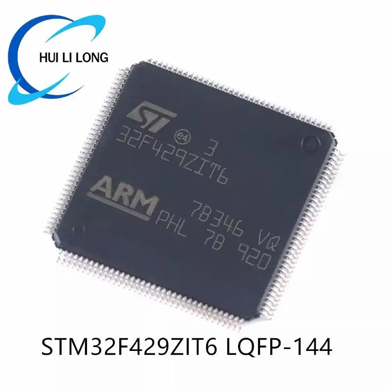 STM32F429ZIT6 STM32F429 STM32 F429ZIT6 32F429ZIT6 LQFP-144 ARM Cortex-M4 32-bit Microcontroller-MCU Chip IC Integrated Circuit