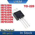 10/PCS New Original IRF520N IRF530N IRF540N IRF630N IRF640N IRF9520N IRF9530N IRF9540N MOS field effect tube In Stock