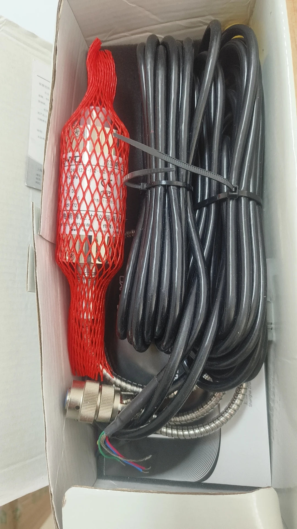 ZHYQ PT124B-123 PT123B-123T 6pin Melt Pressure Transducer Transmitter with Thermocouple Type J K 4-20mA 0-10V