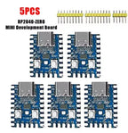 1-10PCS RP2040-Zero RP2040 for Raspberry Pi Microcontroller PICO Development Board Dual-core Cortex M0+ Processor 2MB Flash XCW