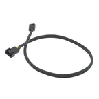 1 to 1 Way Splitter Black Sleeved 26/40cm Extension Cable Connector 4Pin PWM Extension Cables 4 Pin Pwm Fan Cable