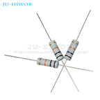 20pcs 3W 5% Metal Oxide Carbon Film Resistor 10 22 33 47 51 62 75 82 91 100 220 470 1K 10K 100K 2.2 4.7 22 47 100 220 470 R ohm