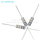 20pcs 3W 5% Metal Oxide Carbon Film Resistor 10 22 33 47 51 62 75 82 91 100 220 470 1K 10K 100K 2.2 4.7 22 47 100 220 470 R ohm