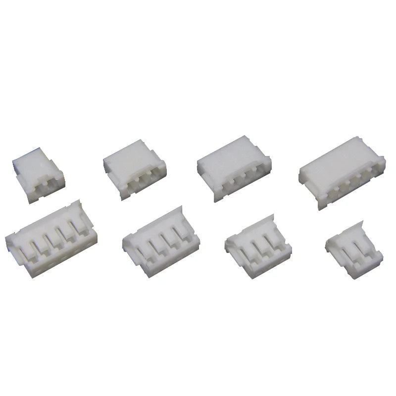10 Sets JST ZH 1.5mm Wire Connectors, Male Plug & Female Socket Kit (2/3/4/5/6/7/8/10 Pin) Plastic Shell Terminals