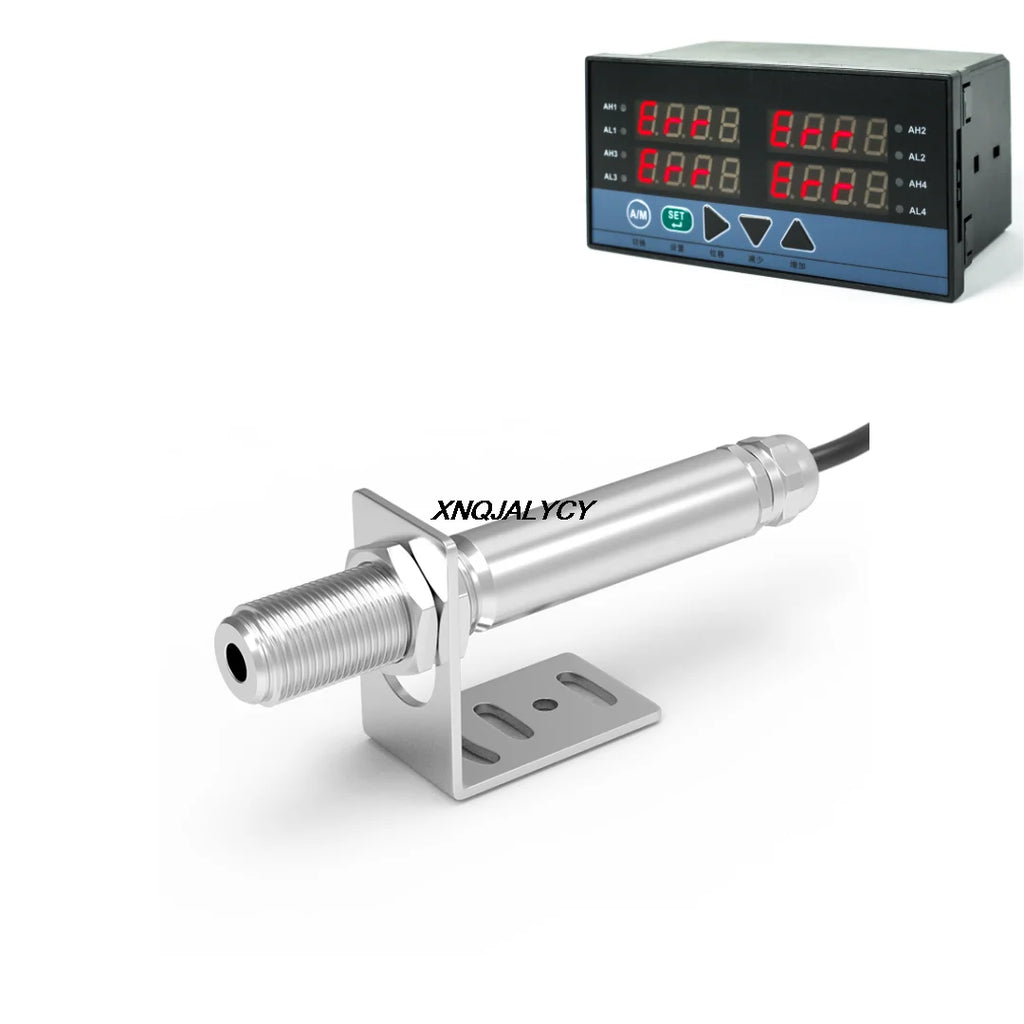 Industrial Non-contact Online Infrared Thermodetector Probe High Temperature Infrared Temperature Sensor Transmitter 4-20ma