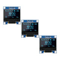 1/3/5Pcs 0.96' OLED Display Module 128x64 SSD1306 I2C Compatible with Arduino Raspberry Pi ESP32 Luminous OLED Display Board