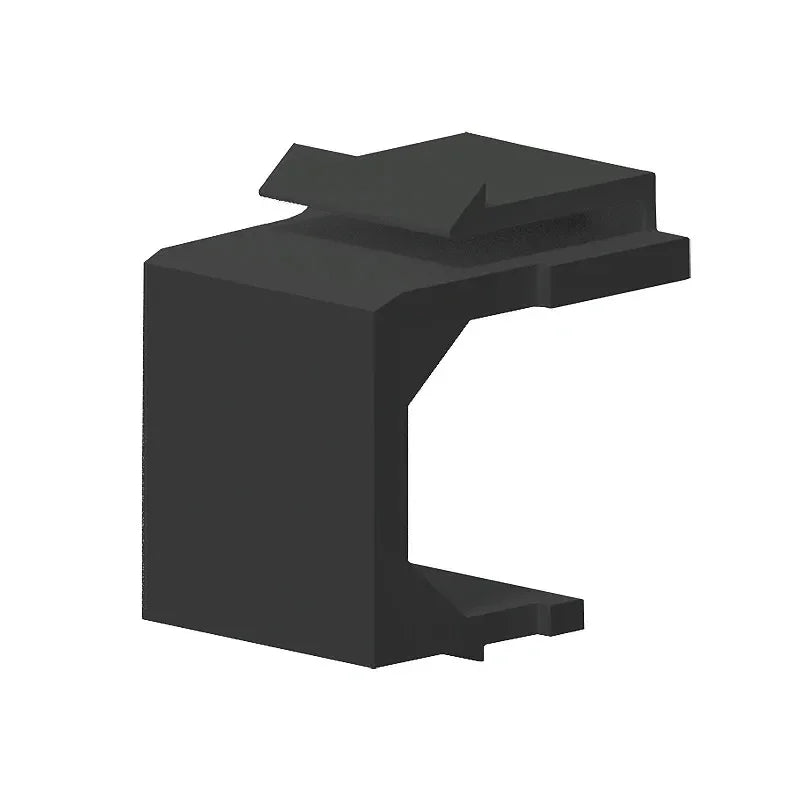 RJ 45 Coupler Baffler RJ45 Keystone Jack Filling Module Keystone Frame Wall Plate Patch Panel Blind Plate For Modular Blank