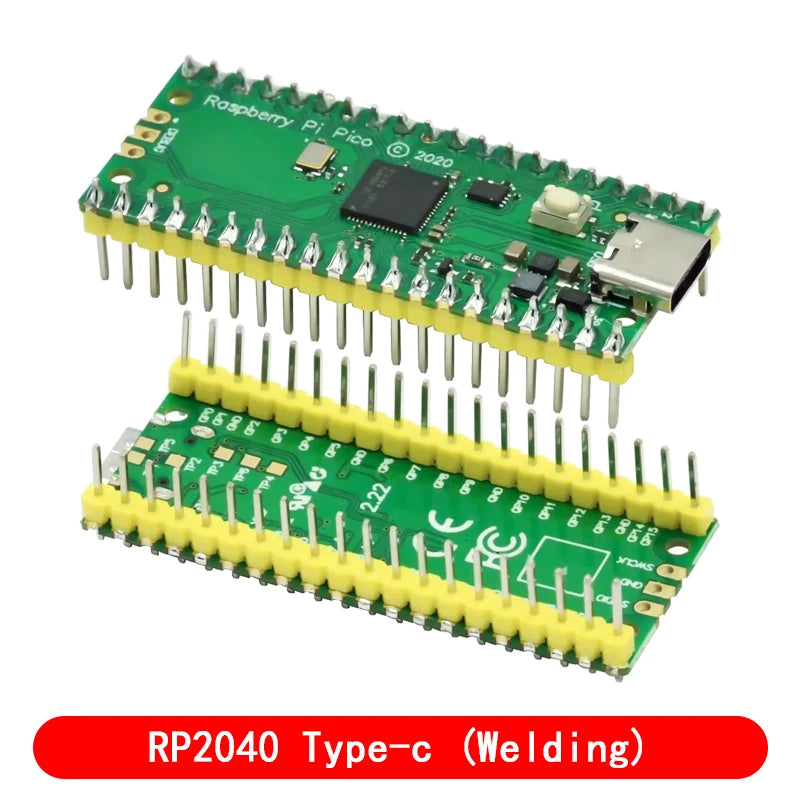 Raspberry Pi Pico Board RP2040 Dual-Core 264KB ARM Low-Power Microcomputers High-Performance Cortex-M0+ Processor