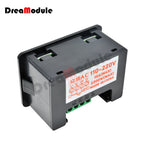 Microcomputer Time Controller DC 12V 24V AC 110V-220V Digital Time Delay Relay LCD Adjustable Timing Relay Time Delay Switch